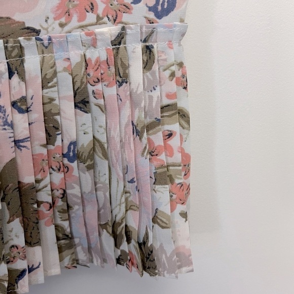 REBECCA TAYLOR Penelope Multicolor Floral Feminine Silk Top Romantic Summer - Picture 10 of 14